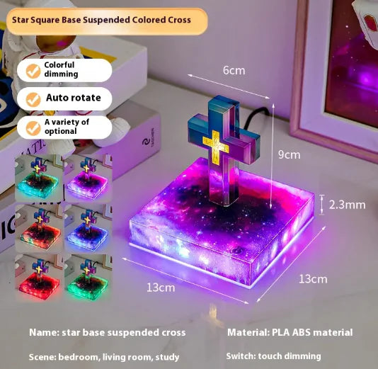 Magnetic Cross Glow Lamp