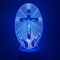 Glowing Jesus Cross Night Light